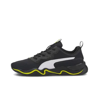 PUMA Zone Xt Low Top Running Shoes Black/Yellow/White