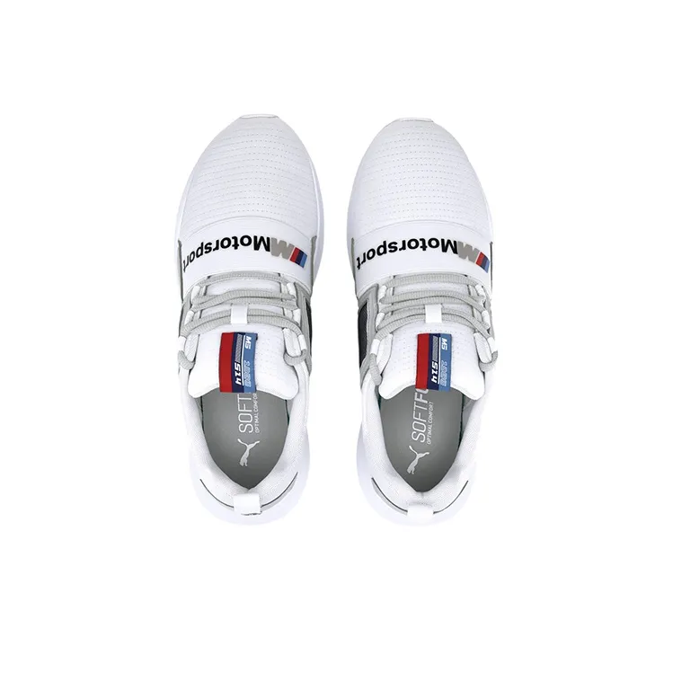 PUMA Bmw M Motorsport Wired Cage Low Top Running Shoes Grey/White-2