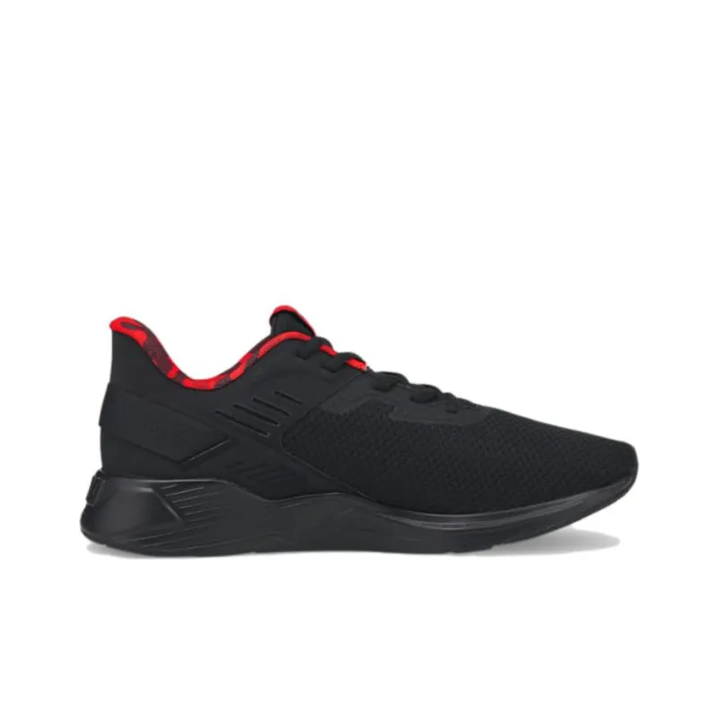 PUMA 2 Cushioning Anti-Slip And Wear-Resistant Mid-Top Training Shoes Men's Black Red-1