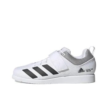 Adidas Powerlift 5 Cloud White Core Black Grey Two