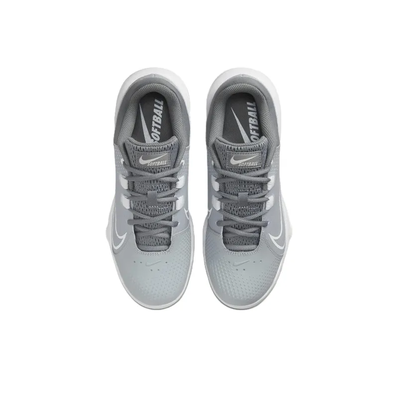 Nike Hyperdiamond 4 Pro Mcs 'Wolf Grey White' Women's-3