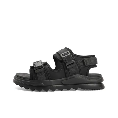 BELLE Beach Sandals Men Black/Brown