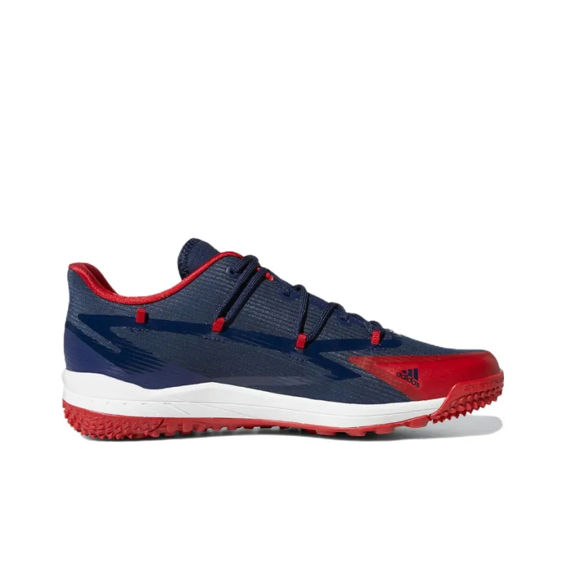 Adidas Adizero Afterburner 8 Turf 'Blue Red'-1
