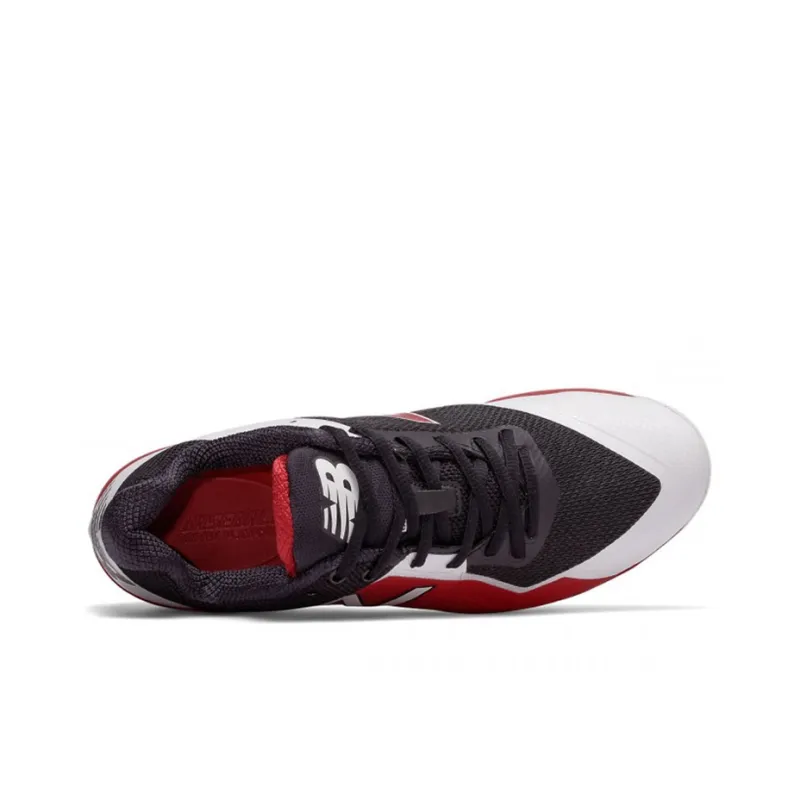 New Balance 4040 V4 Training Shoes Men Low-Top Black/White/Red-2