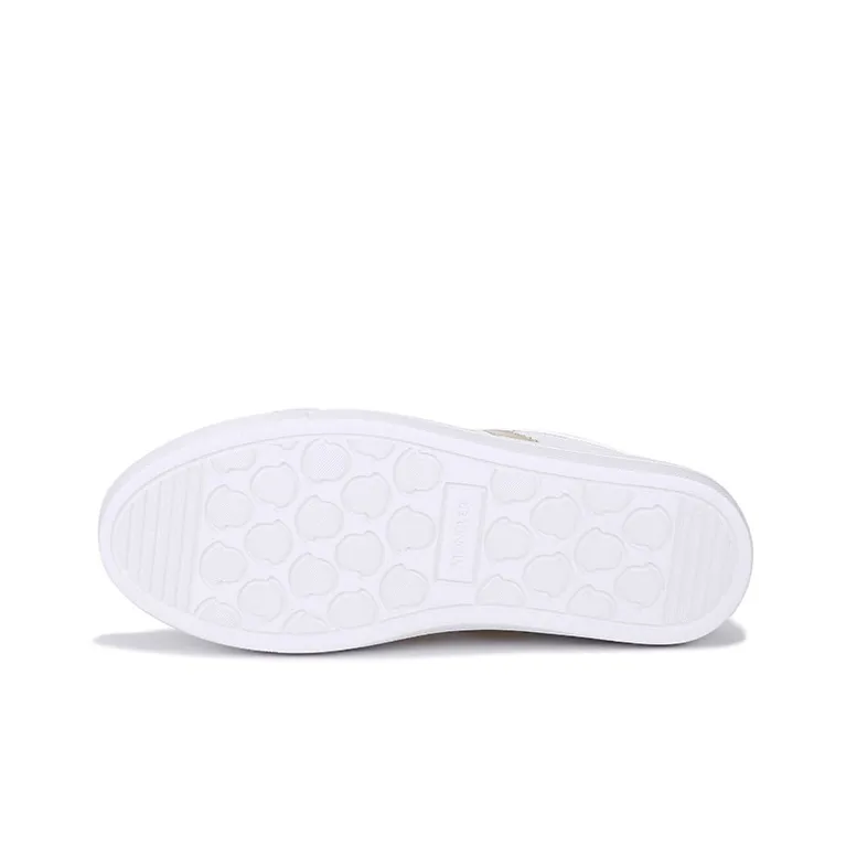 Moncler Low Top Stylish Skateboarding Shoes Women's White-5
