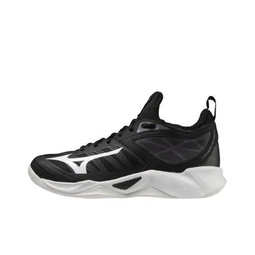 Mizuno Wave Dimension 'Black White'