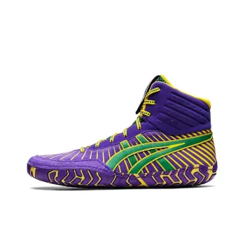 Asics Aggressor 4 'Purple Yellow'