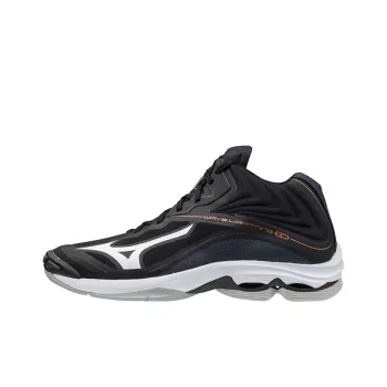 Mizuno Wave Lightning Z6 Training Shoes Men Mid-Top Black/White