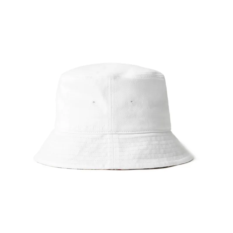 Burberry Cotton Bucket Hats Men's White-1