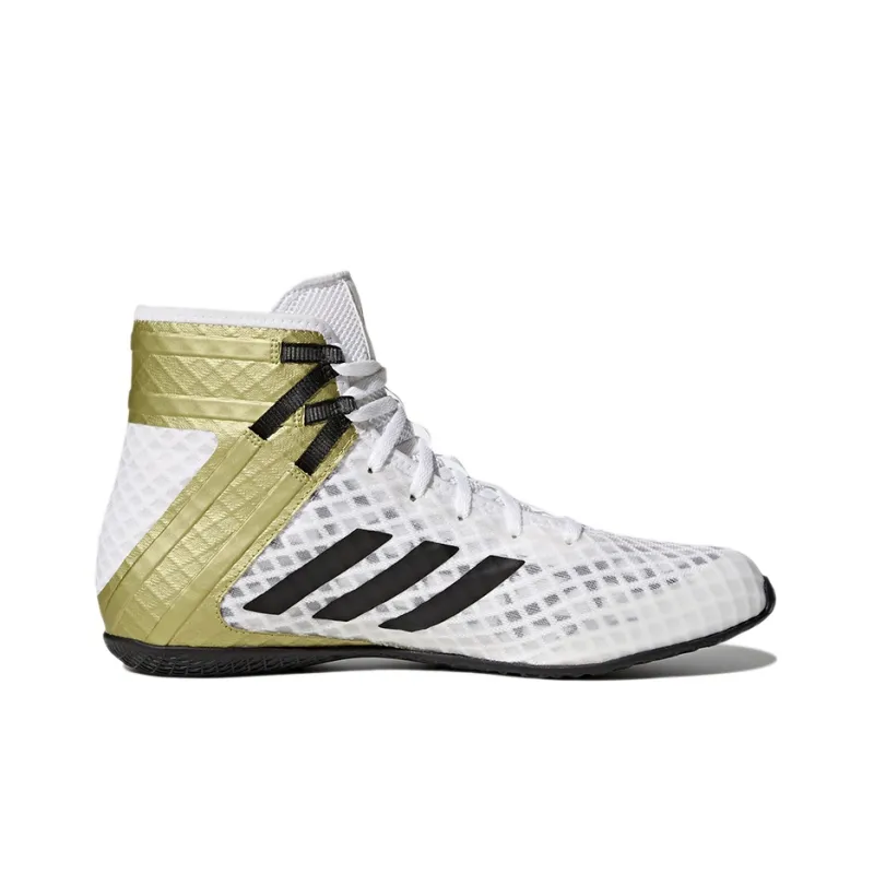 Adidas Speedex 16.1 Boxing Shoes White/Gold-1