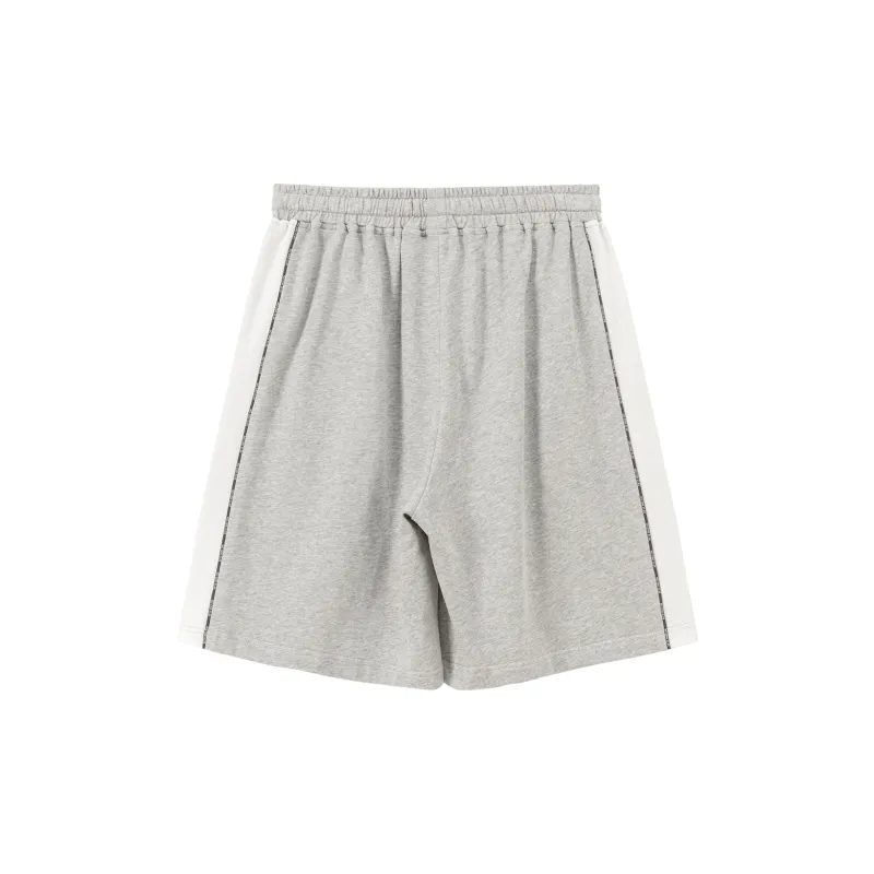 NO ONE ELSE Casual Shorts Unisex Light Heather Gray-1