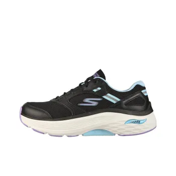 Skechers Max Cushioning Arch Fit Low Top Running Shoes Black Women's