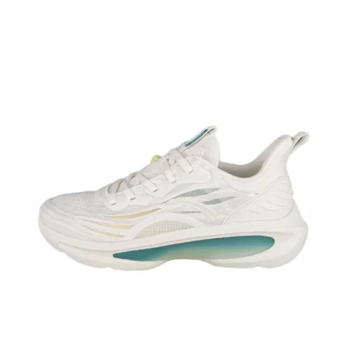 Anta Variety Training Collection Cushioning Anti-Slip And Wear-Resistant Low-Top Training Shoes Men's White Green