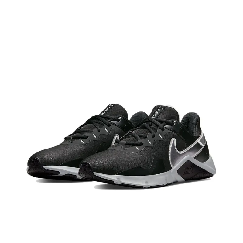 Nike Legend Essential 2 'Black Metallic Silver'-2