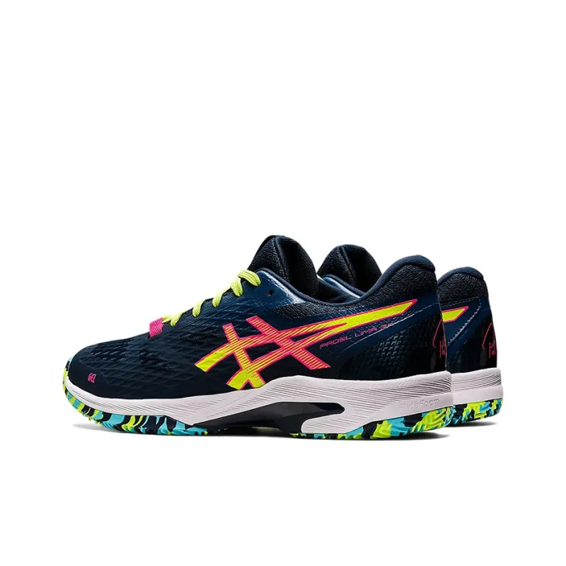 Asics Gel-Contend 6 Padel Lima FF Cushioning Anti-Slip And Wear-Resistant Low-Top Training Shoes Men's Blue Green-3