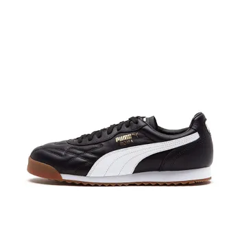 PUMA Roma Anniversario Anniversario Anti-Slip And Wear-Resistant Lightweight Low-Top Training Shoes Men's Black White