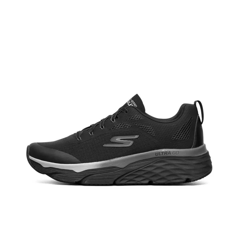 Skechers Max Cushioning Elite Low Top Running Shoes Black-0
