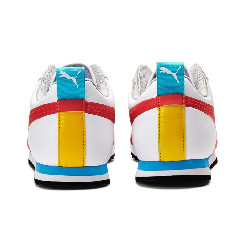 PUMA Roma Training Shoes Men Low-Top White/Red/Blue-3