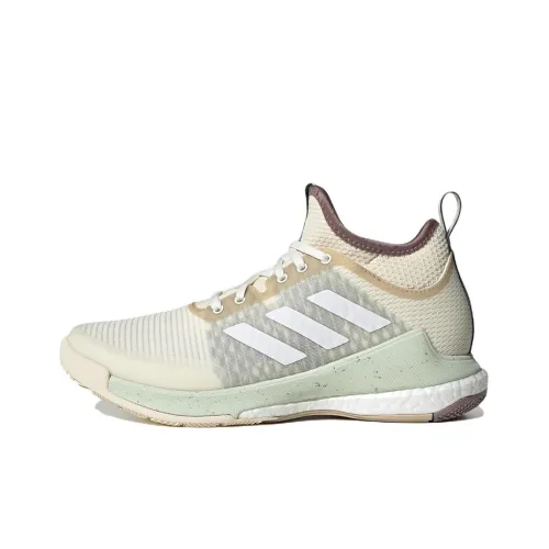 Marvel X Adidas Crazyflight Training Shoes Women's Mid-Top Beige