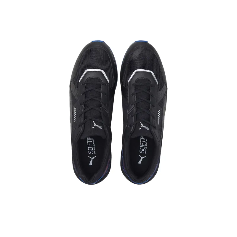 PUMA Bmw M Motorsport Low Racer Cushioning Lightweight Low-Top Training Shoes Men's Black Blue-2