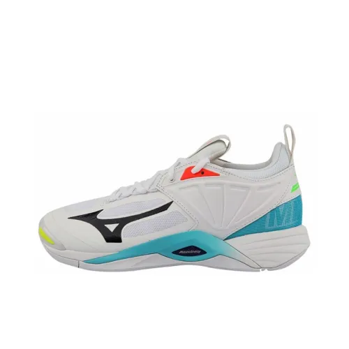 Mizuno Momentum Training Shoes Unisex Low-Top White/Blue/Black