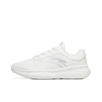Anta Variety Training Collection Lightweight Cushioning Low Top Training Shoes Men's White
