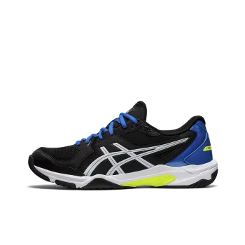 Asics Gel-Rocket 10 Wear-Resistant Low-Top Training Shoes Unisex Black Blue