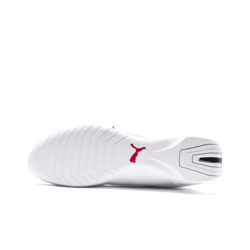 PUMA Mercedes Amg BMW MMS Future Cat Ultra Cushioned Slip Resistant Low Top Training Shoes Men's White-4