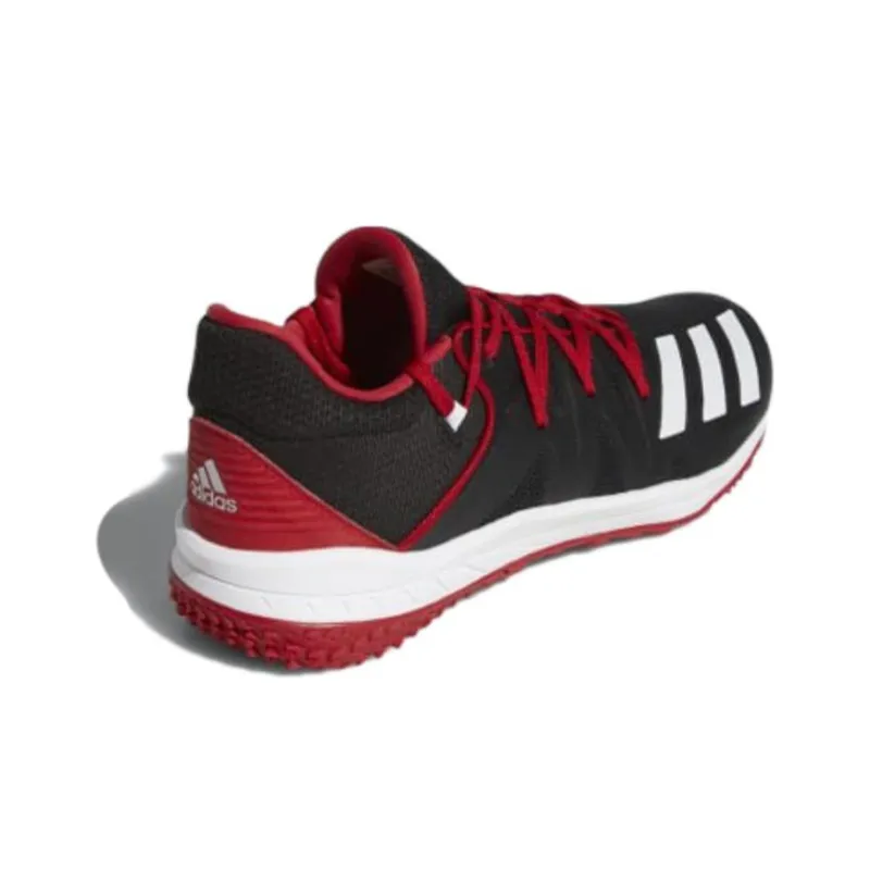 Adidas Speed Turf Training Shoes Men Low-Top Black/Red-3