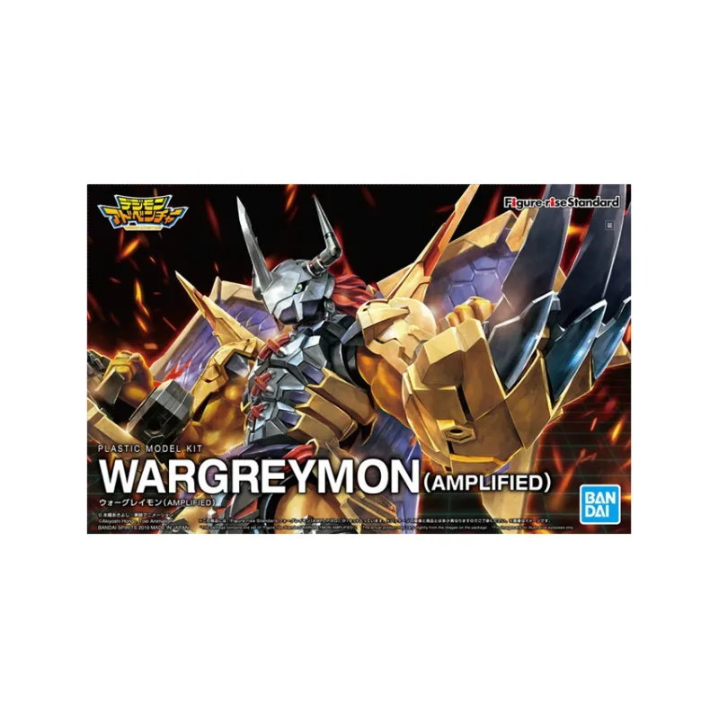 BANDAI Figure Rise Standard Amplified Digimon, WarGreymon 18cm Hobby Model-4
