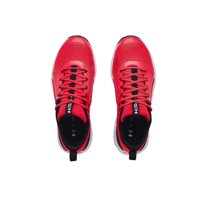 Under Armour Charged Commit 3 Training Shoes 'Red Halo Grey'-3