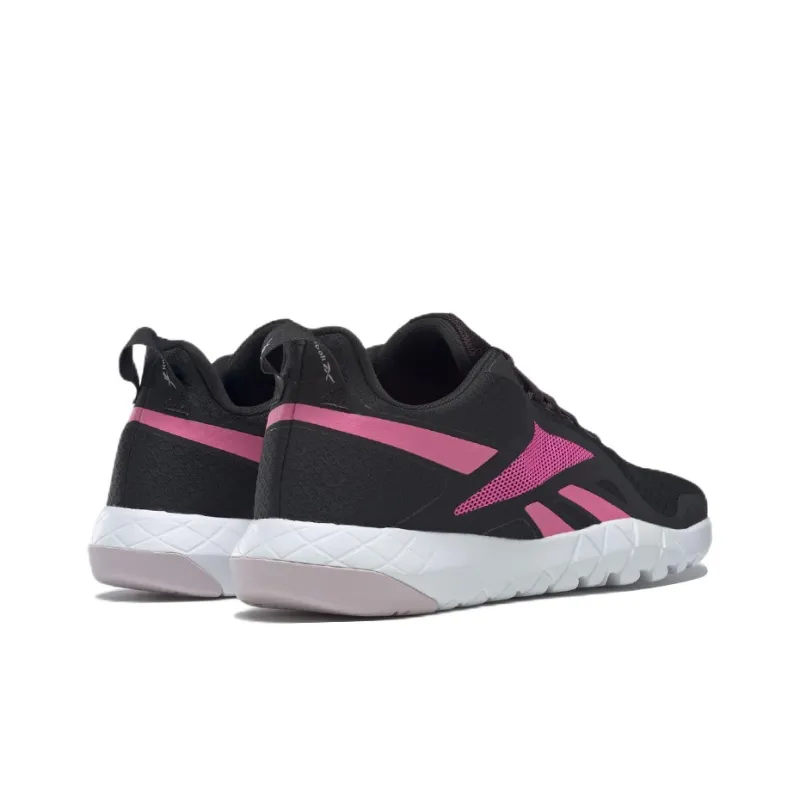 Reebok Flexagon Force 3 Anti-Slip Wear-Resistant Low-Top Training Shoes Women's Black Pink-3