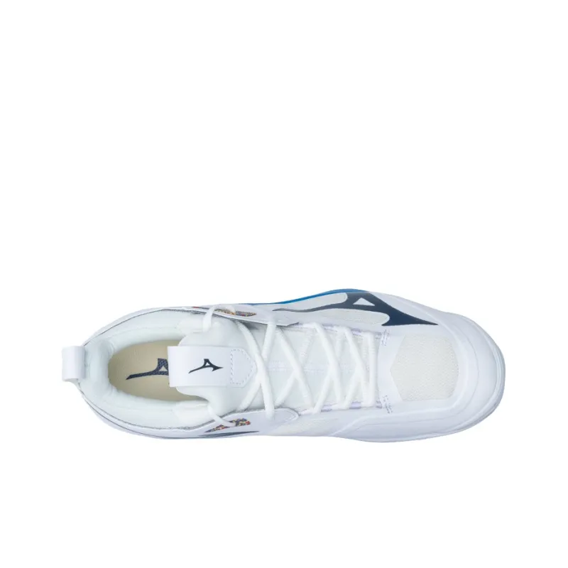 Mizuno Wave Momentum 2 'White Blue'-3