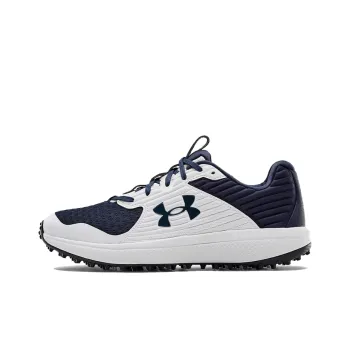 Under Armour Yard Cushioning Anti-Slip And Wear-Resistant Low-Top Training Shoes Men's Marine Blue