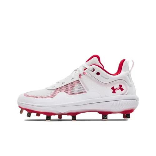 Under Armour Training Shoes Women's Low Top White/Red