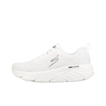 Skechers Max Cushioning Training Shoes Women's Low Top White