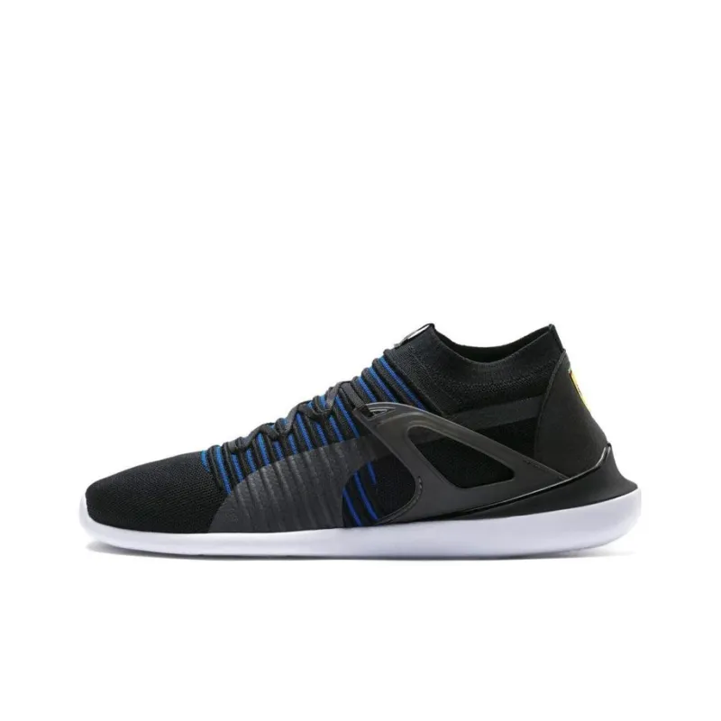 PUMA Scuderia Ferrari Training Shoes Men Mid-Top Black/Blue-0