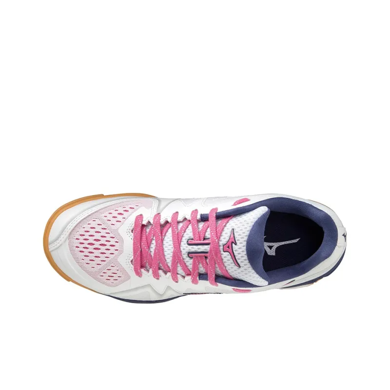 Mizuno Wave Medal Rise 'White Blue Pink'-2