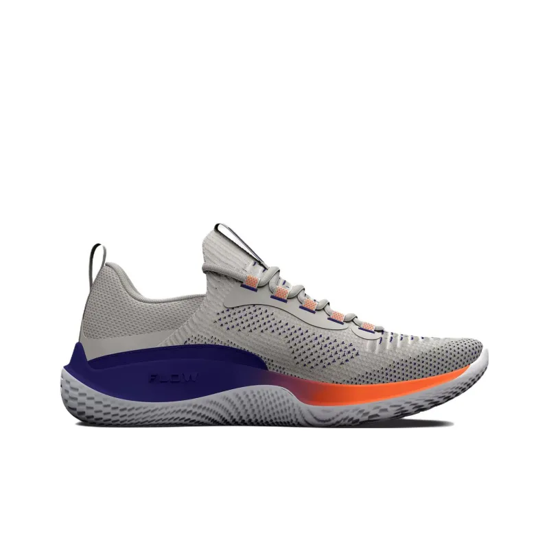 Under Armour Flow Dynamic 'Grey Blue Orange'-1