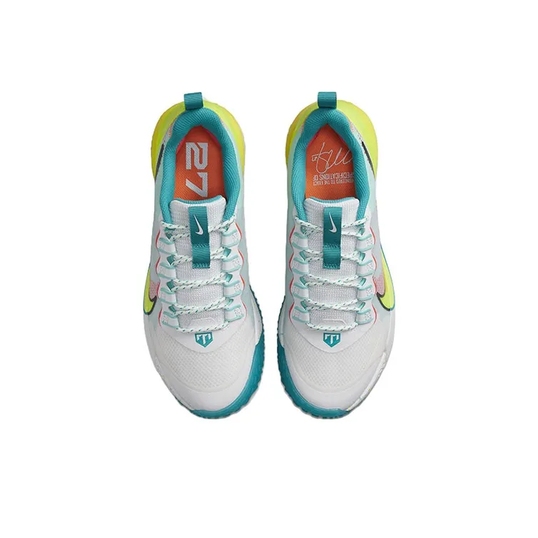 Nike Force Zoom Trout Ltd Tf 'White Aurora Green Volt'-3