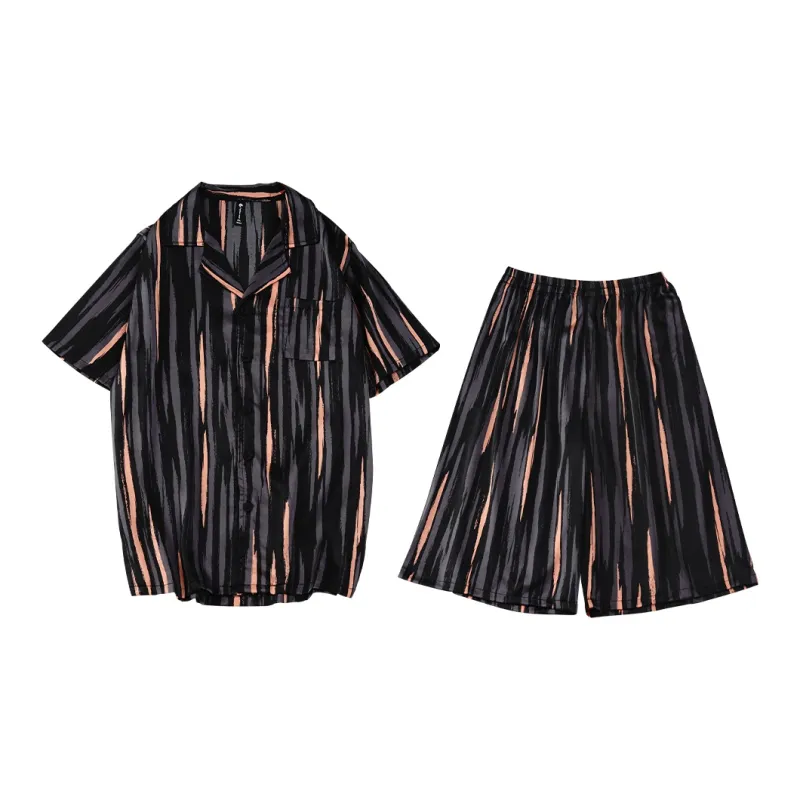 Same Language Men Pajama Sets-0