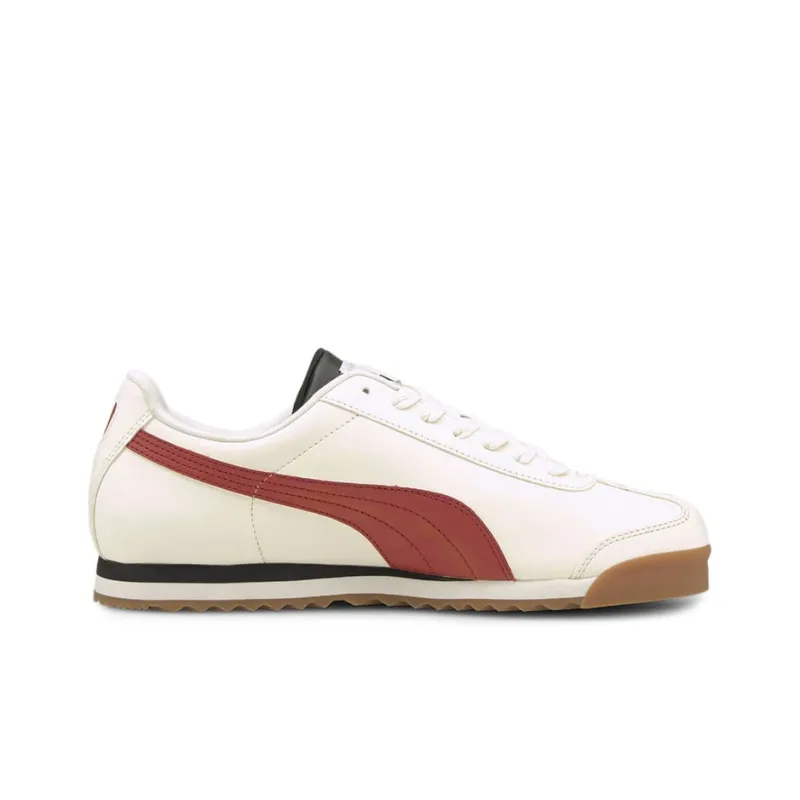 PUMA Roma Basic + 'Ivory Glow Intense Red'-1