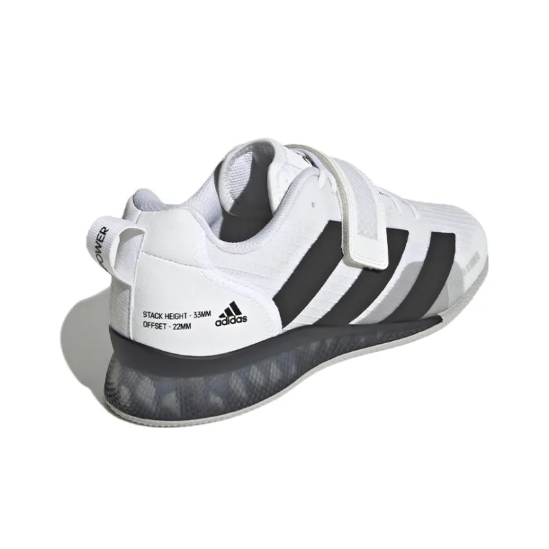 Adidas Adipower 3 Cloud White Core Black Grey Two-3
