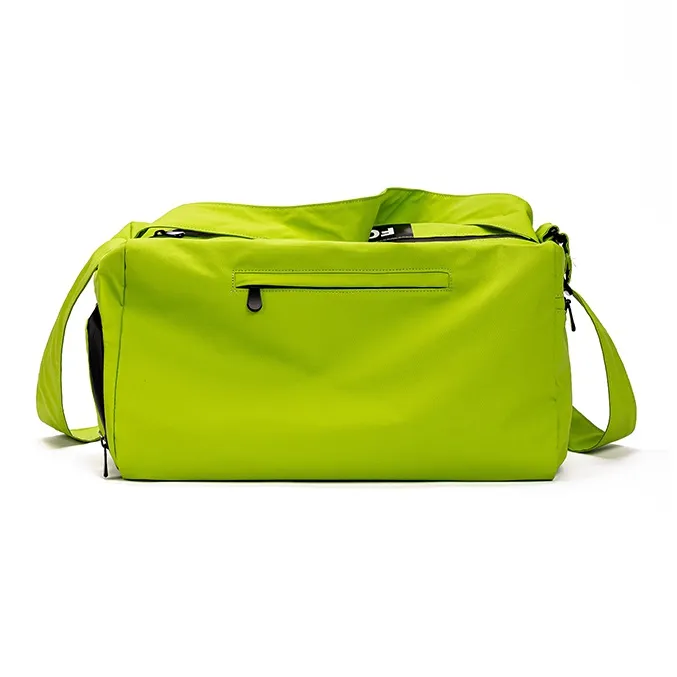 KMV Polyester Small Square Bag Gym Bag Unisex Green Apple Green-3