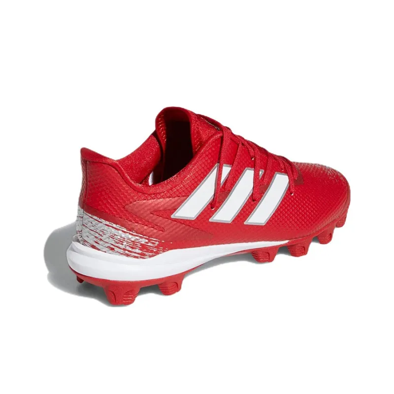 Adidas Adizero Afterburner 8 Cleats 'University Red'-2