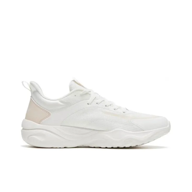 Anta Slip Resistant, Abrasion Resistant, Lightweight Low Top Training Shoes Men's White-1
