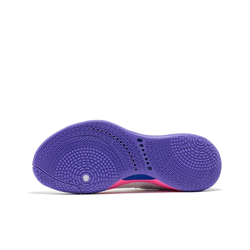 361° Burning War ISO Anti Slip And Wear Resistant Breathable Low Top Basketball Shoes Men's Game Blue-4
