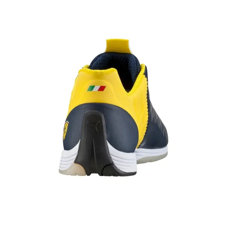 PUMA Scuderia Ferrari 1.4 Anti-Slip Wear-Resistant Low-Top Training Shoes Men's Dark Blue Yellow-4