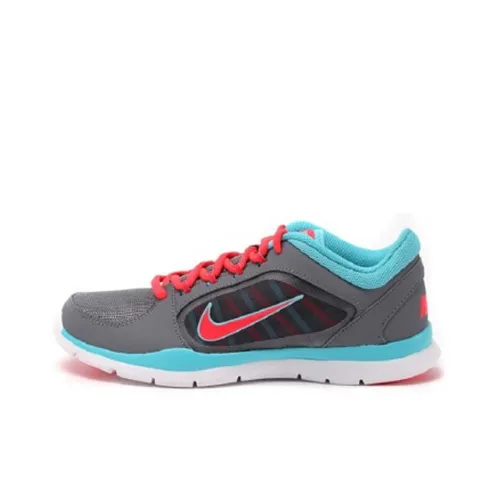 Nike Flex Trainer 4 Training Shoes Women's Low-Top Gray/Blue