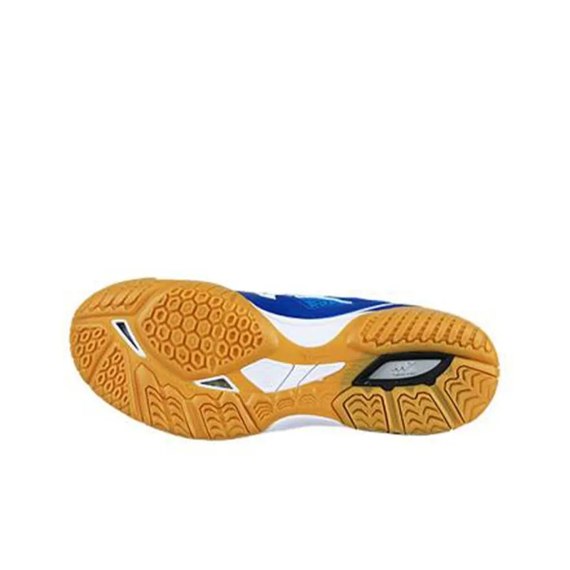 Mizuno Low Top Training Shoes Unisex White Blue-4